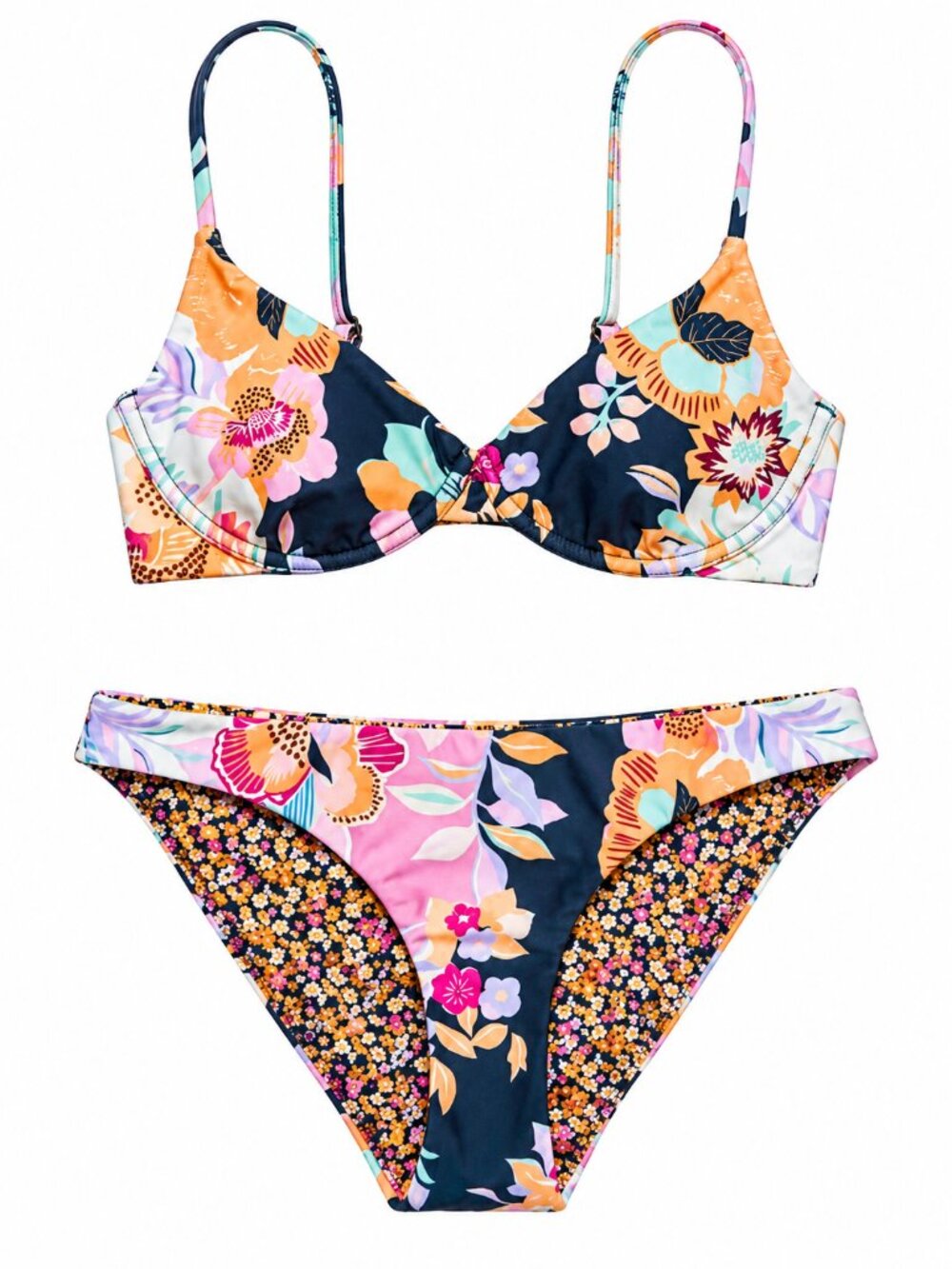 NWT Maaji Underwire Top & Bikini Bottom Reversible 2 Piece Set Medium M